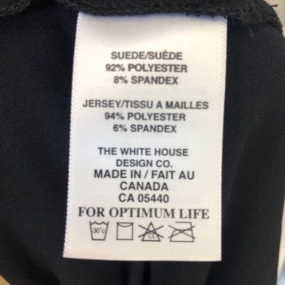 NEW Sympli Black Foxy Jersey & Faux Suede Smock Size 10 - Picture 7 of 8